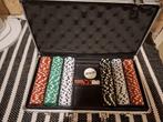 Texas Hold'em pokerfiches, Hobby en Vrije tijd, Gezelschapsspellen | Kaartspellen, Ophalen of Verzenden, Gebruikt