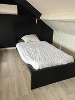 Ikea Bed MALM Zwartbruin, Ophalen, 90 cm, Eenpersoons, Zwart