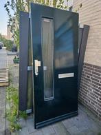 Buitendeur 83x201.5 incl beslag en glas, Doe-het-zelf en Verbouw, Deuren en Horren, Ophalen, Gebruikt, 80 tot 100 cm, 200 tot 215 cm