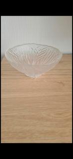 Bonbon schaal, Ophalen of Verzenden, Zo goed als nieuw, Rond, Glas
