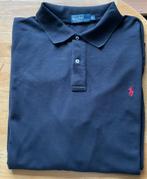 Ralph Lauren Polo met lange mouw, maat 3XL, zwart, Kleding | Heren, Grote Maten, Ophalen of Verzenden, Zo goed als nieuw, Zwart