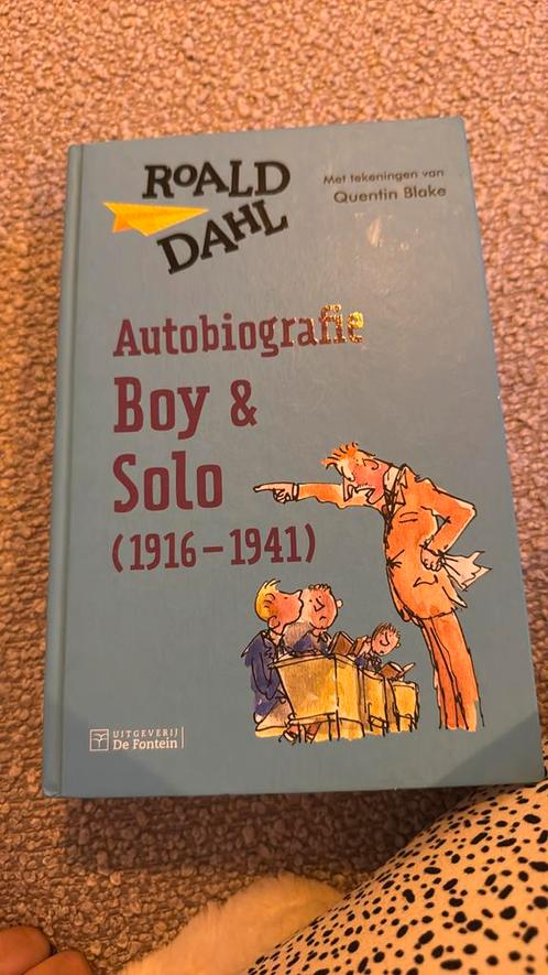 Roald Dahl - Autobiografie - Boy en Solo (1916-1941), Boeken, Biografieën, Zo goed als nieuw, Ophalen of Verzenden