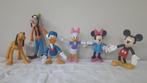Zes disney figuurtjes. o.a. Donald en Katrien Duck, Ophalen of Verzenden, Donald Duck, Zo goed als nieuw, Beeldje of Figuurtje