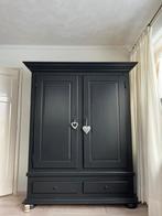 Antraciet Broodkast - Twee Delen, Ophalen, Gebruikt, Met deur(en), 50 tot 100 cm