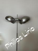 Mooie design Philips Lirio bureau lamp zilverkleurig !, Ophalen, Zo goed als nieuw