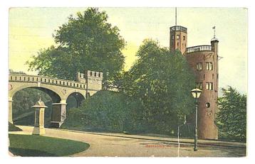 981005 Nijmegen Gld 1907 Belvedère Postzegel afgeweekt beschikbaar voor biedingen