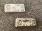 Leuk setje zilver 100 gr. Drijfhout, Postzegels en Munten, Edelmetalen en Baren, Ophalen of Verzenden, Zilver