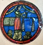 Glazen raamhanger, glas-in-lood stijl, Libra / Weeschaal, Ophalen of Verzenden