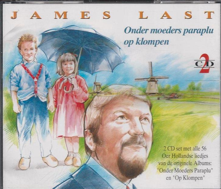 James Last – Onder moeders paraplu en Op klompen – 2CD, Cd's en Dvd's, Cd's | Instrumentaal, Zo goed als nieuw, Ophalen of Verzenden