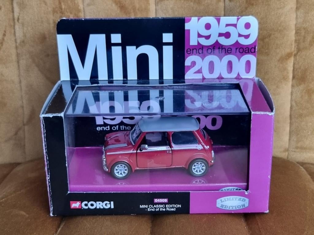 Mini Classic Edition end of the road corgi, Ophalen of Verzenden, Nieuw, Auto
