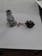 Stekker en Stopcontact messing verchroomd, Verzenden, Nieuw, Motor en Techniek