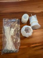 Kaarsen mallen en lonten, Ophalen, Gebruikt, Decoratie