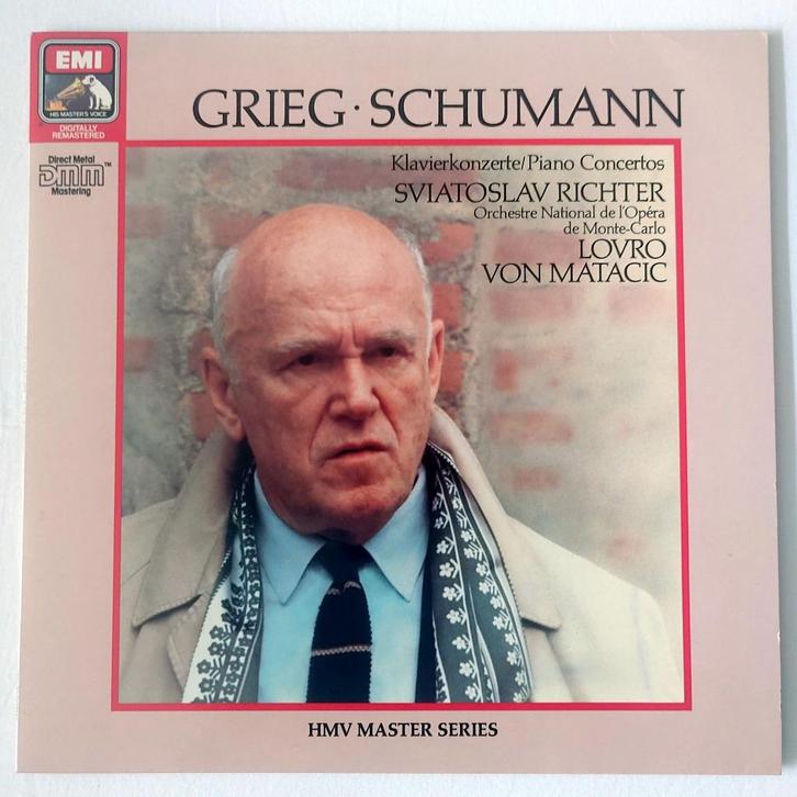 Sviatoslav Richter - Grieg Schumann Piano Concertos LP, Cd's en Dvd's, Vinyl | Klassiek, Gebruikt, Romantiek, Orkest of Ballet
