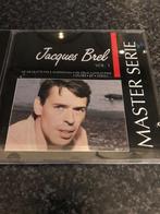 Jacques Brel Master serie  3 cd's, Ophalen of Verzenden, Zo goed als nieuw
