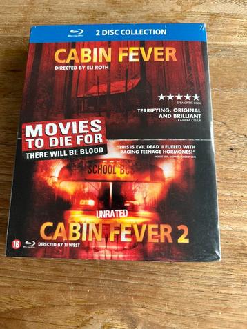 026. Nieuw blu-ray Cabin fever 1 + 2 NL versie box beschikbaar voor biedingen