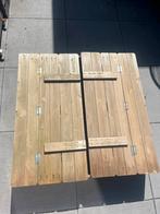 Houten Zandbak met Deksel + Zand, Ophalen, Gebruikt