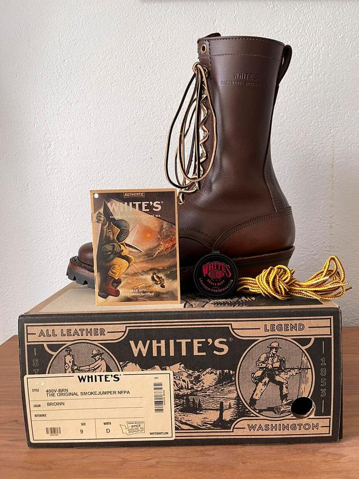 White's Smokejumper red wing alden wings wesco boots boot, Kleding | Heren, Schoenen, Zo goed als nieuw, Boots, Bruin, Verzenden