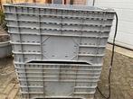 Kunststof Stapelbakken, Doe-het-zelf en Verbouw, Kratten en Dozen, Ophalen, Gebruikt, 60 cm of meer, Bak of Kist