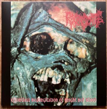 Regurgitate ‎– Effortless Regurgitation  Bright Red Blood lp beschikbaar voor biedingen