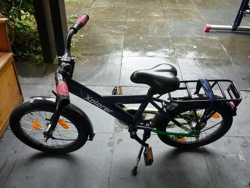 Loekie Xplorer kinderfiets 16 inch, Fietsen en Brommers, Fietsen | Kinderfietsjes, Gebruikt, 16 tot 20 inch, Ophalen