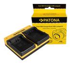 Dual LadegerA$?t Canon 125HS 240HS Powershot inkl. Micro-USB, Verzenden, Nieuw