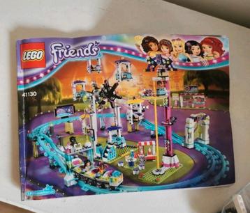Compleet LEGO Friends Pretpark Achtbaan 41130 beschikbaar voor biedingen