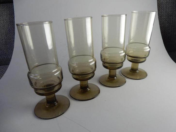 Willem Heesen Aruba fluitjesglazen Leerdam., Antiek en Kunst, Antiek | Glas en Kristal, Ophalen of Verzenden