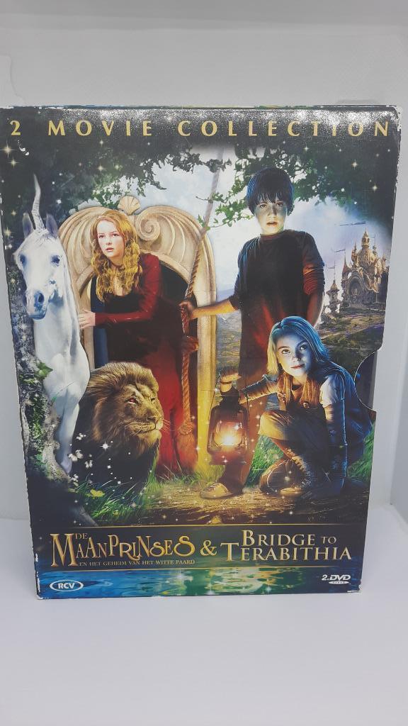 Maanprinses & Bridge To Terabithia Film DVD Boxset, Cd's en Dvd's, Dvd's | Kinderen en Jeugd, Gebruikt, Film, Avontuur, Boxset
