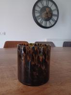Fidrio Glass Tiger cilinder XL waxinelichthouder / vaas, Huis en Inrichting, Woonaccessoires | Kandelaars en Kaarsen, Nieuw, Ophalen of Verzenden