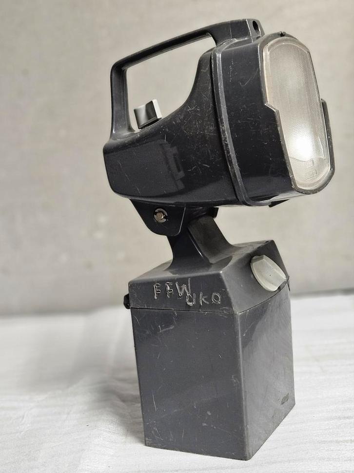 Antieke Vintage lamp brandweer militair mijnbouw, Verzamelen, Militaria | Algemeen, Landmacht, Nederland, Ophalen of Verzenden