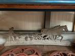 Aluminium paard en wagen 160x50 cm €125, Ophalen