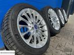Saab Alu 66 velgen met goede Michelin banden 225-45-17, Gebruikt, Velg(en), 17 inch, Ophalen of Verzenden