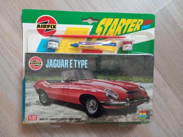 Nieuwe Airfix Jaguar E-Type 1:32 bouwdoos beschikbaar voor biedingen