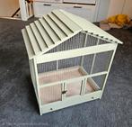 Vogelkooi zelfgemaakt lichtgroen, Dieren en Toebehoren, Vogels | Hokken en Kooien, Ophalen, Hout, Vogelkooi