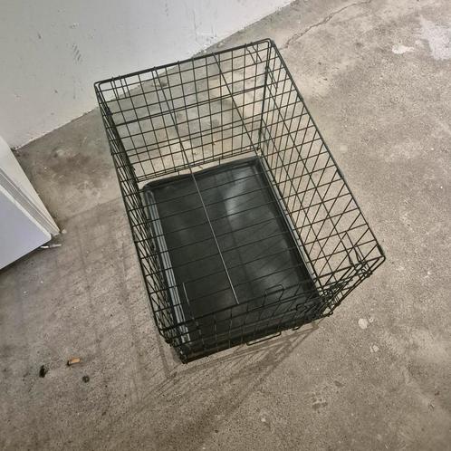 Nette honden of katten bench zwart, Dieren en Toebehoren, Hondenbenches, Zo goed als nieuw, Ophalen