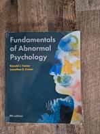 Fundamentals of Abnormal Psychology - Comer, Ophalen of Verzenden, Gelezen, Ronald J. Comer, Jonathan S. Comer