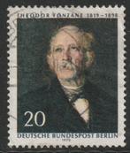 Berlijn 1970 353 Fontane, Gest, Postzegels en Munten, Postzegels | Europa | Duitsland, Overige periodes, Ophalen of Verzenden