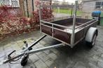 Aanhanger met laadbak van 217 x 122, 800kg capaciteit, Ophalen, Gebruikt