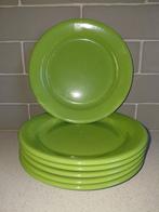 Servies: Dinerbord appeltjes groen, Ophalen, Gebruikt, Bord(en), Overige stijlen