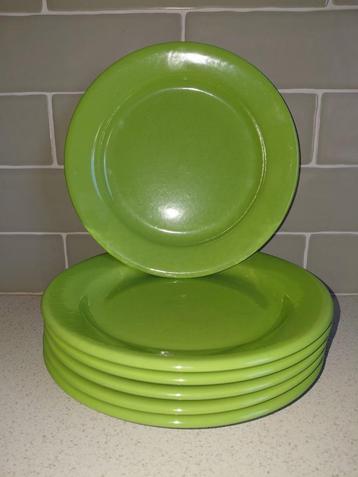 Servies: Dinerbord appeltjes groen beschikbaar voor biedingen