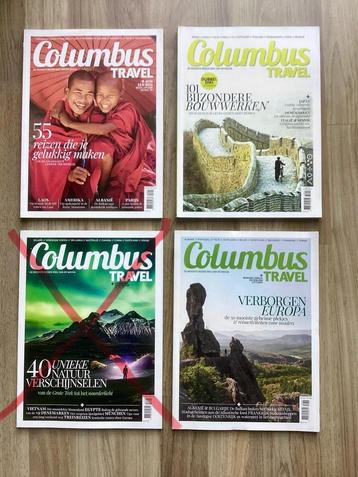 3 x Columbus Travel magazine nr. 128, 130/131, 138 beschikbaar voor biedingen