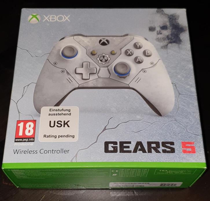 Xbox Wireless Controller - Gears 5 Limited Edition - ZGAN, Spelcomputers en Games, Spelcomputers | Xbox | Accessoires, Nieuw, Xbox One