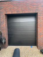 Overheaddeur zwart, afmeting  dagmaat 2180x2380mm brxh, Doe-het-zelf en Verbouw, Garagedeur, Ophalen of Verzenden, Zo goed als nieuw