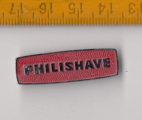 Philishave Scheerapparaat Philips logo embleem, Antiek en Kunst, Antiek | Tv's en Audio, Ophalen of Verzenden