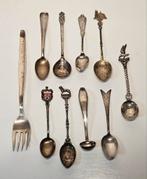 Zilveren vork en lepeltjes, Antiek en Kunst, Ophalen of Verzenden
