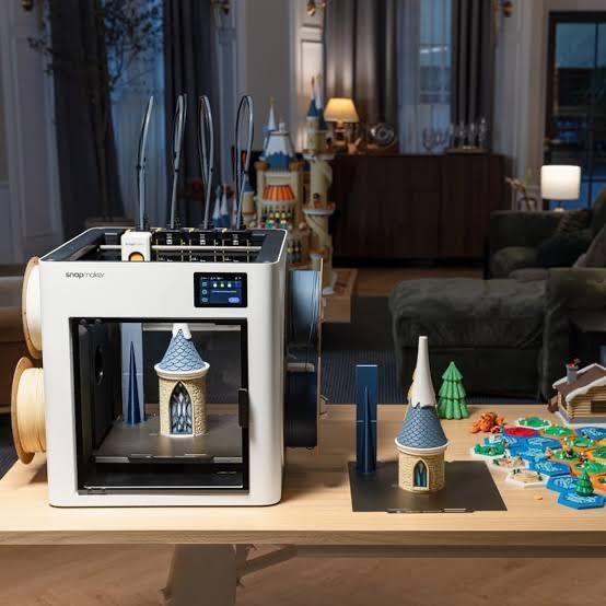 Snapmaker U1 3D Printer, Computers en Software, 3D Printers, Zo goed als nieuw, Ingebouwde Wi-Fi, Ophalen of Verzenden