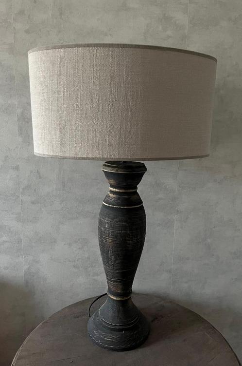 Lampenkap Ovaal Met Gratis Lampenvoet, Huis en Inrichting, Lampen | Lampenkappen, Nieuw, 50 cm of meer, Ovaal, Overige kleuren