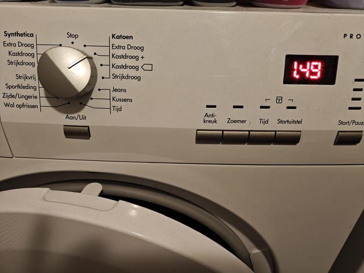 AEG wasdroger Lavatherm Warmtepompdroger 7kg, Witgoed en Apparatuur, Wasmachines, Gebruikt, Voorlader, 6 tot 8 kg, 85 tot 90 cm