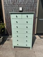 Turquoise ladenkast, 5 laden of meer, Ophalen, 25 tot 50 cm, 50 tot 100 cm