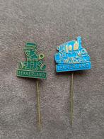 Speldjes Lekkerland ,trein / locomotief, Verzamelen, Speldjes, Pins en Buttons, Ophalen of Verzenden, Gebruikt